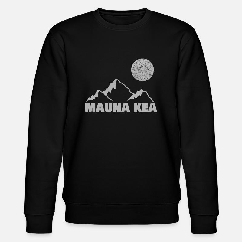 kea als Klettern - Stanley/Stella Unisex Bio-Sweatshirt CHANGER  - Schwarz