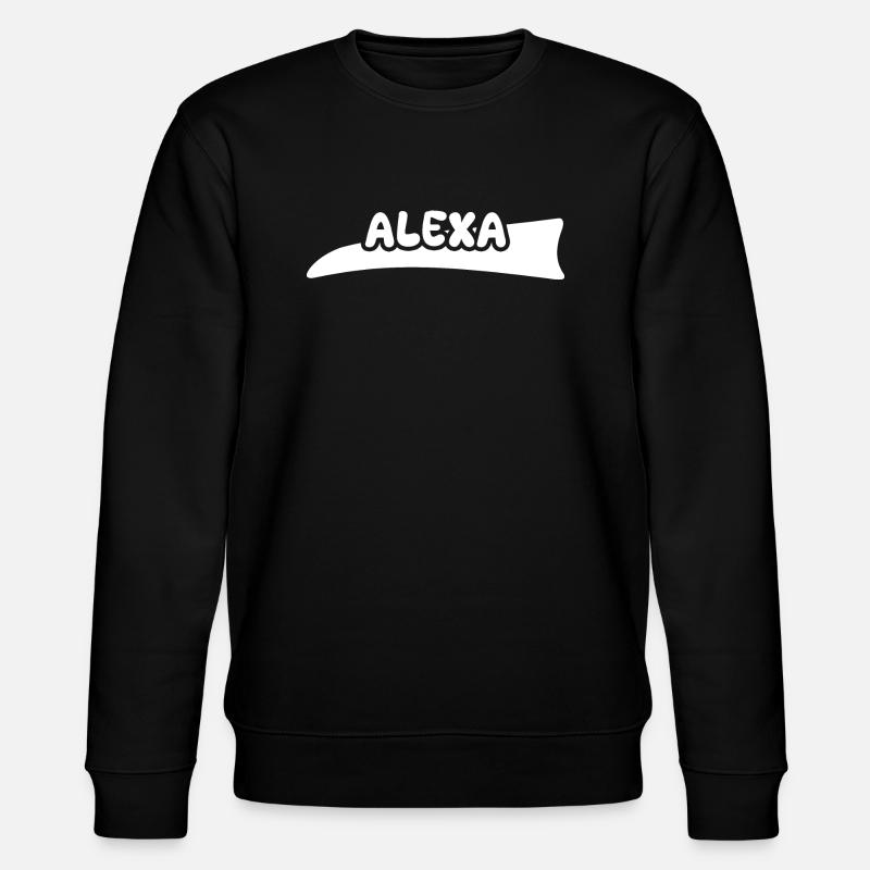 Geschenk für Alexa - Stanley/Stella Unisex Bio-Sweatshirt CHANGER  - Schwarz