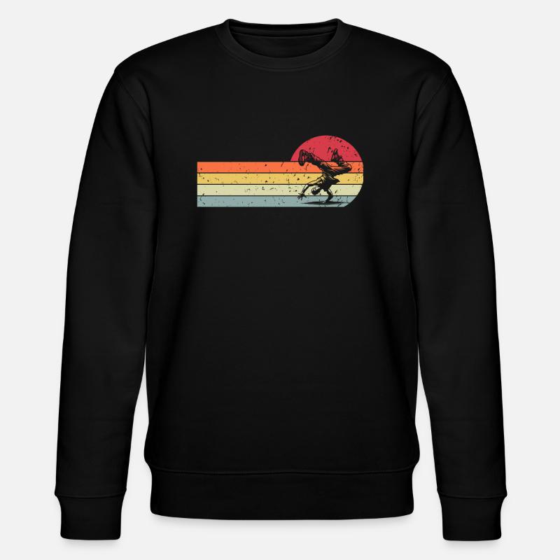 Breakdance - Stanley/Stella Unisex Bio-Sweatshirt CHANGER  - Schwarz