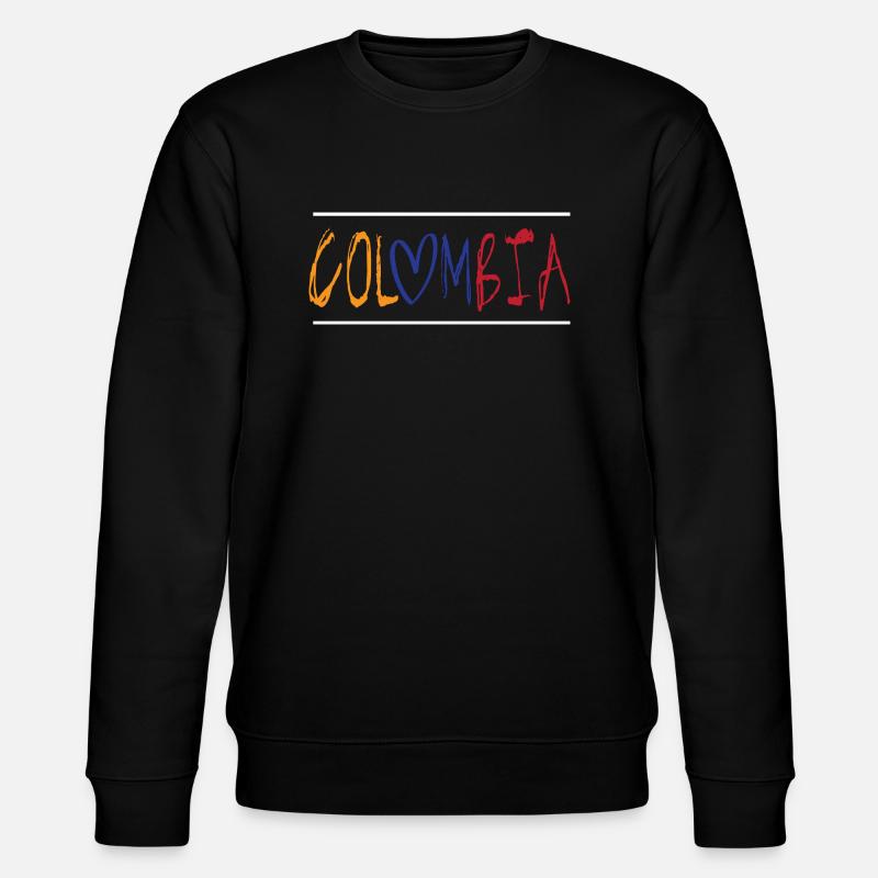Colombie - Sweat bio CHANGER Stanley/Stella Unisexe - noir