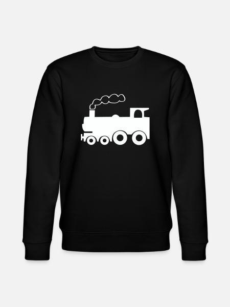 Lokomotiv - Stanley/Stella økologisk unisex-sweatshirt CHANGER  - sort