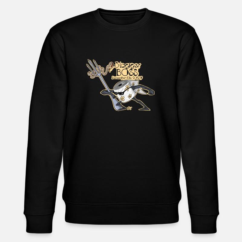 3-lagiger - Stanley/Stella Unisex Bio-Sweatshirt CHANGER  - Schwarz