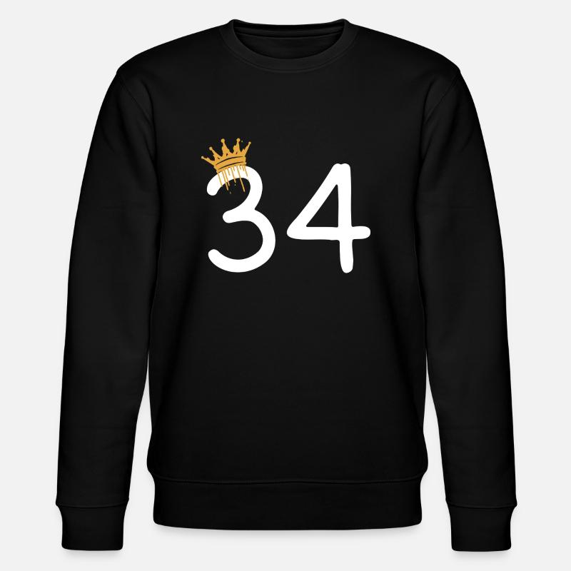 34 - Stanley/Stella Unisex Bio-Sweatshirt CHANGER  - Schwarz