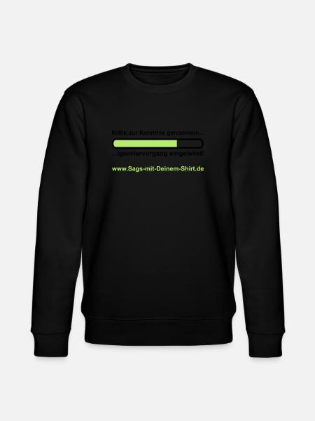Ignoriervorgang - Promotion - Stanley/Stella CHANGER Unisex Organic Sweatshirt - black