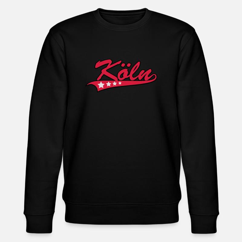 Köln - Stanley/Stella Unisex Bio-Sweatshirt CHANGER  - Schwarz
