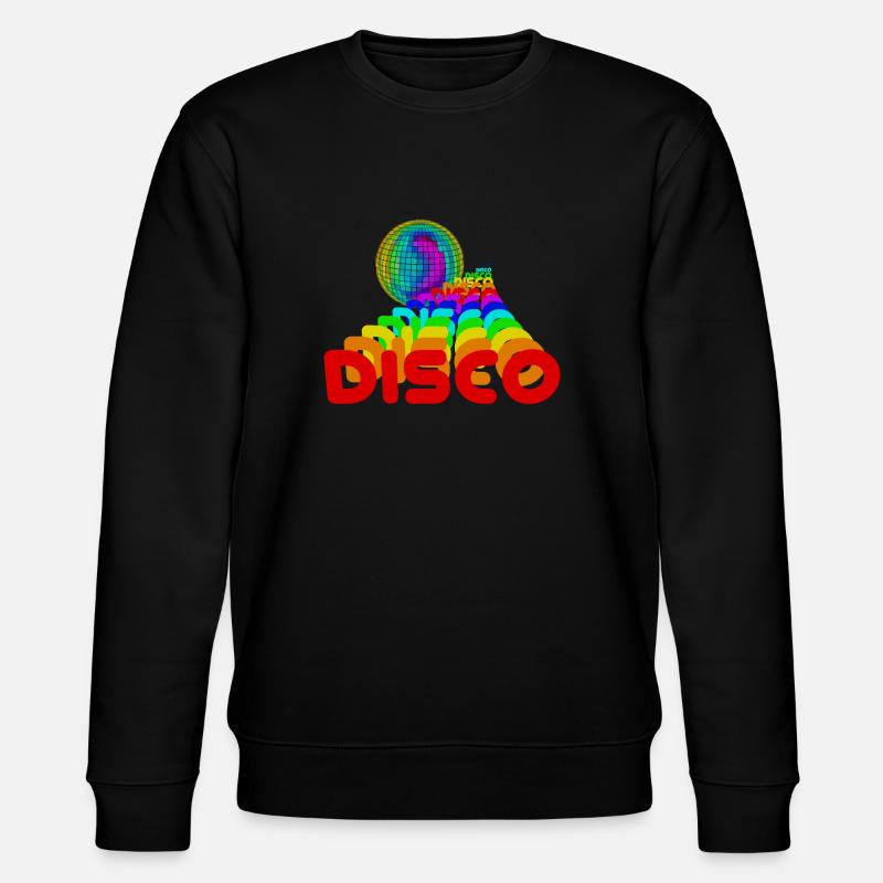 Disko - Stanley/Stella Unisex Bio-Sweatshirt CHANGER  - Schwarz