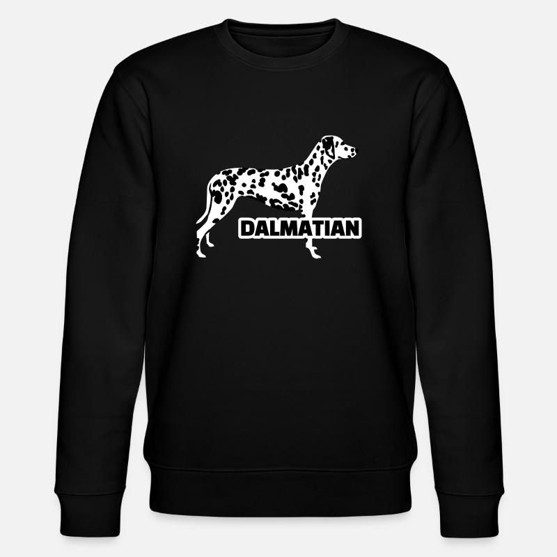 Dalmatian - Stanley/Stella CHANGER Unisex Organic Sweatshirt - black