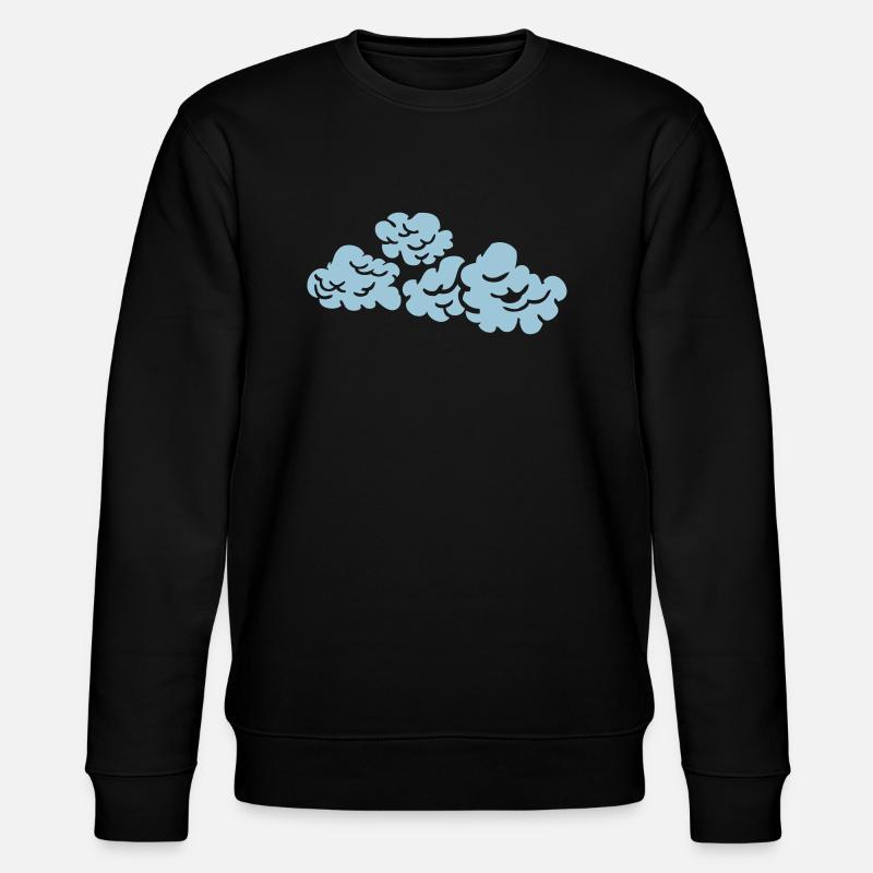 cloud - Stanley/Stella CHANGER Unisex Organic Sweatshirt - black