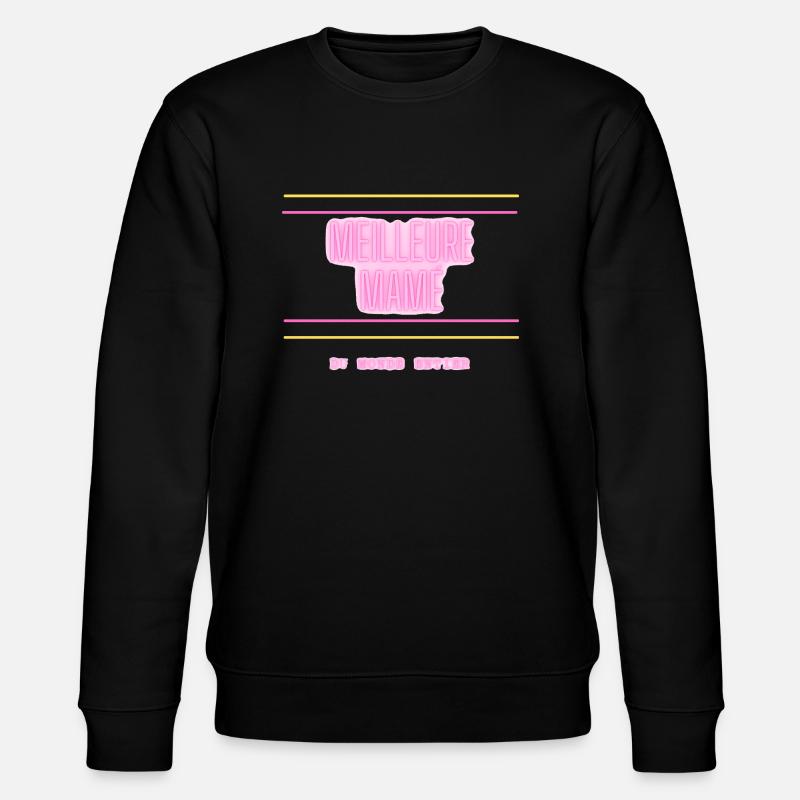 Meilleure MAMÉ - Sweat bio CHANGER Stanley/Stella Unisexe - noir