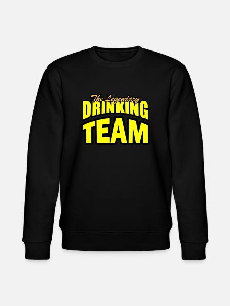 Drinking Team - Stanley/Stella CHANGER Unisex Organic Sweatshirt - black