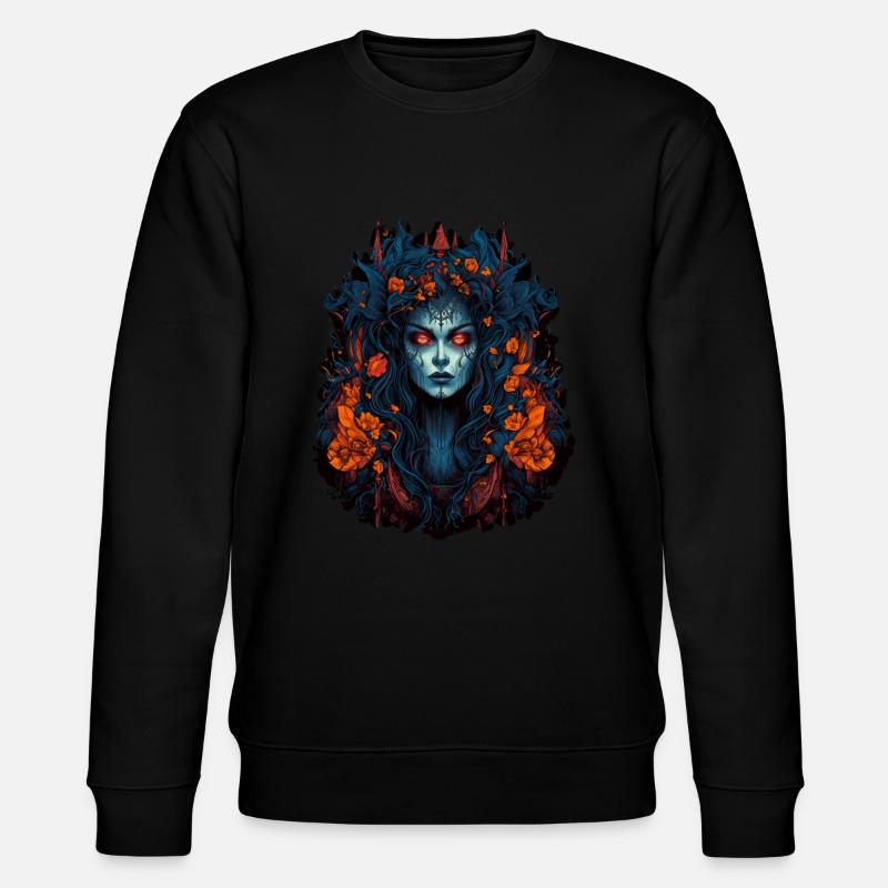 Gothic Vampire Queen - Stanley/Stella CHANGER Unisex Organic Sweatshirt - black