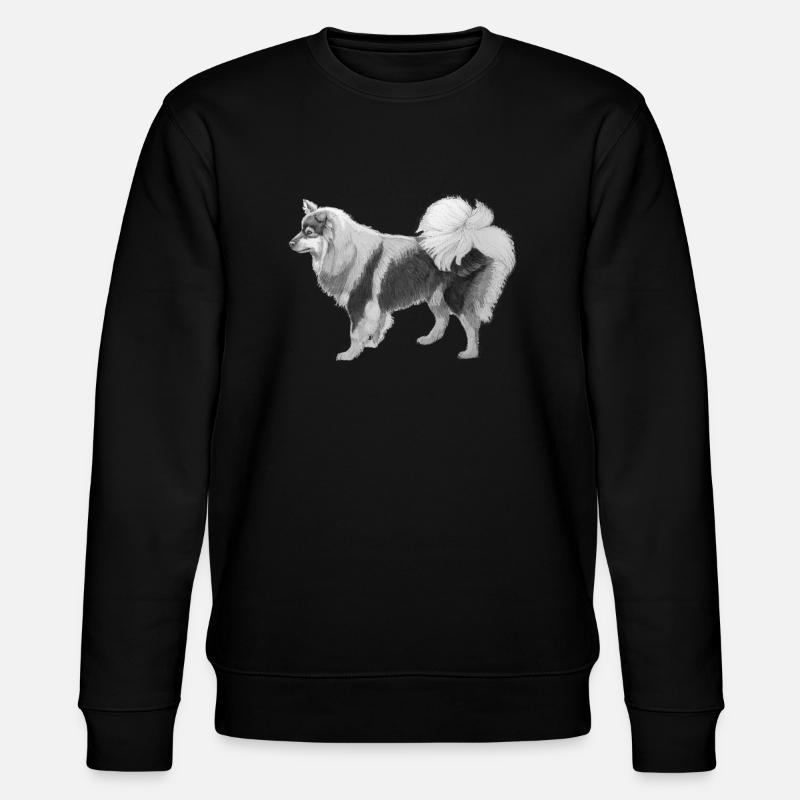 Finnischer Lapphund sh - Stanley/Stella Unisex Bio-Sweatshirt CHANGER  - Schwarz