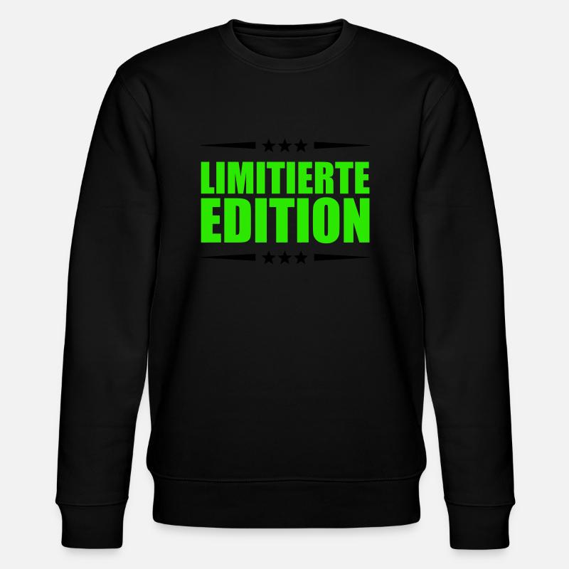 limited edition - Stanley/Stella Unisex Bio-Sweatshirt CHANGER  - Schwarz