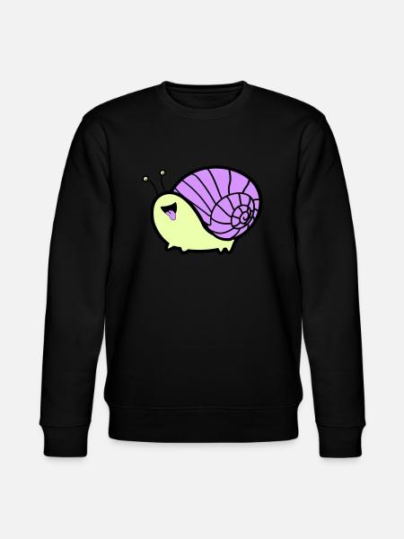 Snail Comic - Stanley/Stella CHANGER Unisex Organic Sweatshirt - black