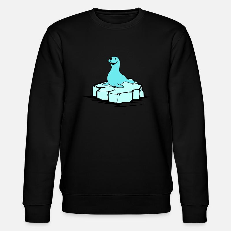 Phoque - Sweat bio CHANGER Stanley/Stella Unisexe - noir