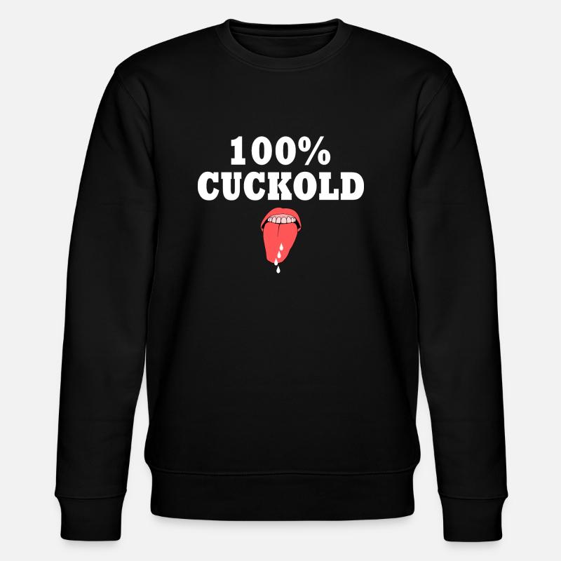 cuckold - Stanley/Stella Unisex Bio-Sweatshirt CHANGER  - Schwarz