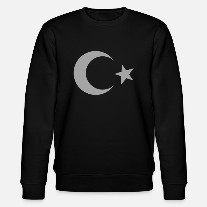 Türkiye! - Stanley/Stella Unisex Bio-Sweatshirt CHANGER  - Schwarz