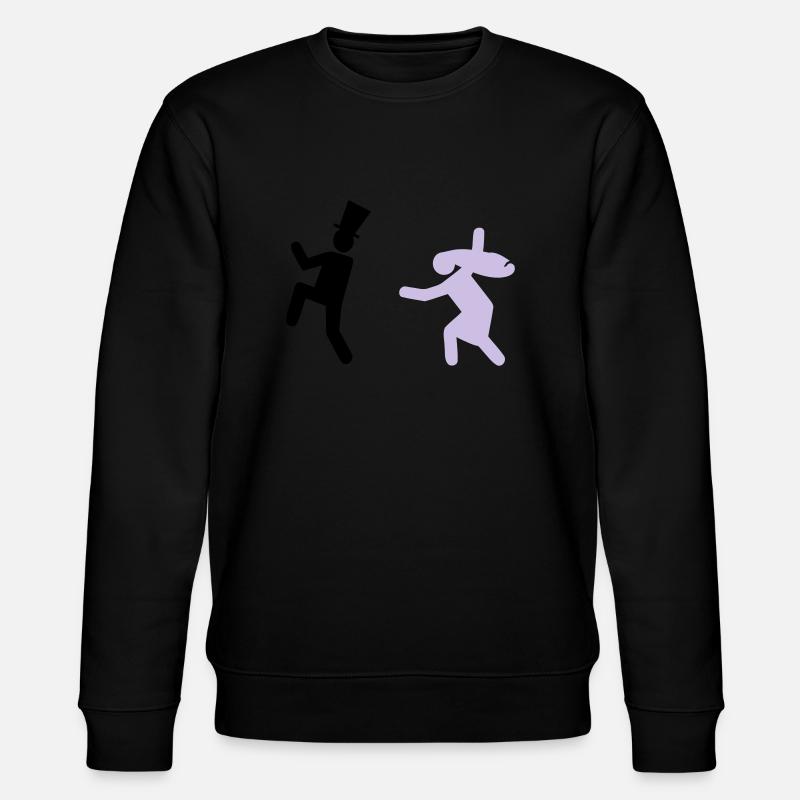 Running Groom - Stanley/Stella CHANGER Unisex Organic Sweatshirt - black
