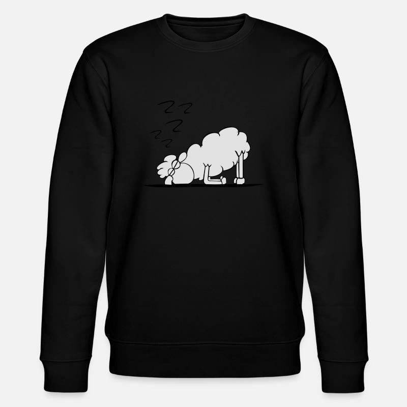 schlaeftimstehen - Sweat bio CHANGER Stanley/Stella Unisexe - noir