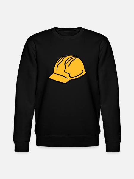 Hard hat - Stanley/Stella CHANGER Unisex Organic Sweatshirt - black