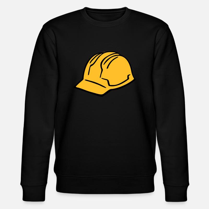 Bau Helm - Stanley/Stella Unisex Bio-Sweatshirt CHANGER  - Schwarz