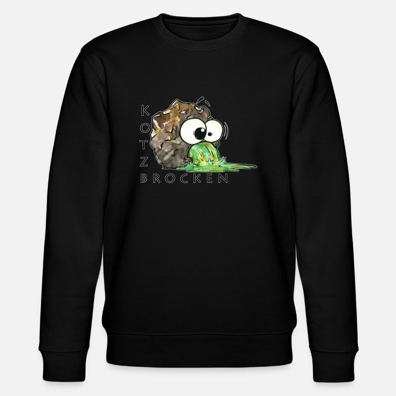 Kotzbrocken - Stanley/Stella Unisex Bio-Sweatshirt CHANGER  - Schwarz