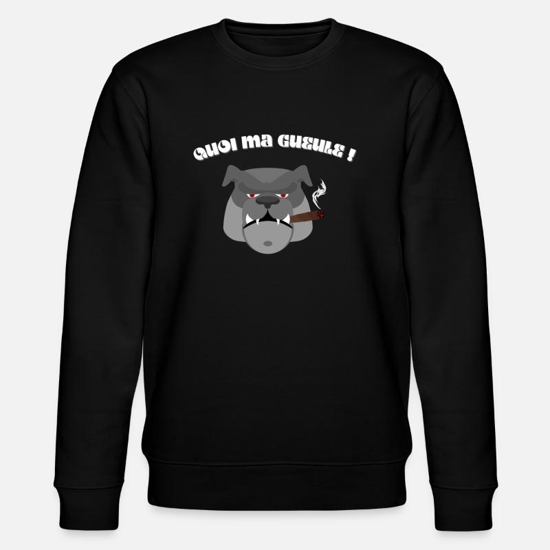 Quoi ma gueule - Sweat bio CHANGER Stanley/Stella Unisexe - noir