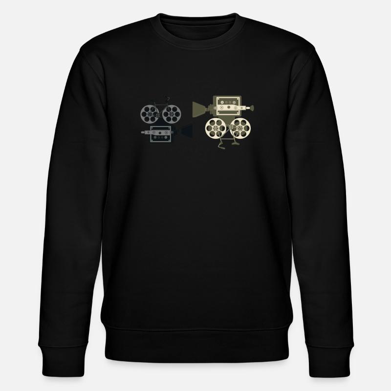 FilmBikes - Stanley/Stella Unisex Bio-Sweatshirt CHANGER  - Schwarz