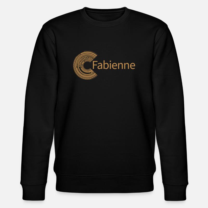 Til Fabienne - Stanley/Stella økologisk unisex-sweatshirt CHANGER  - sort