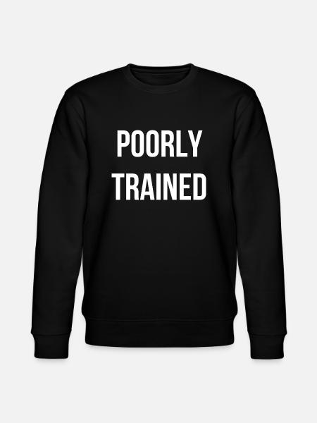 Anglais peu instruit - Sweat bio CHANGER Stanley/Stella Unisexe - noir