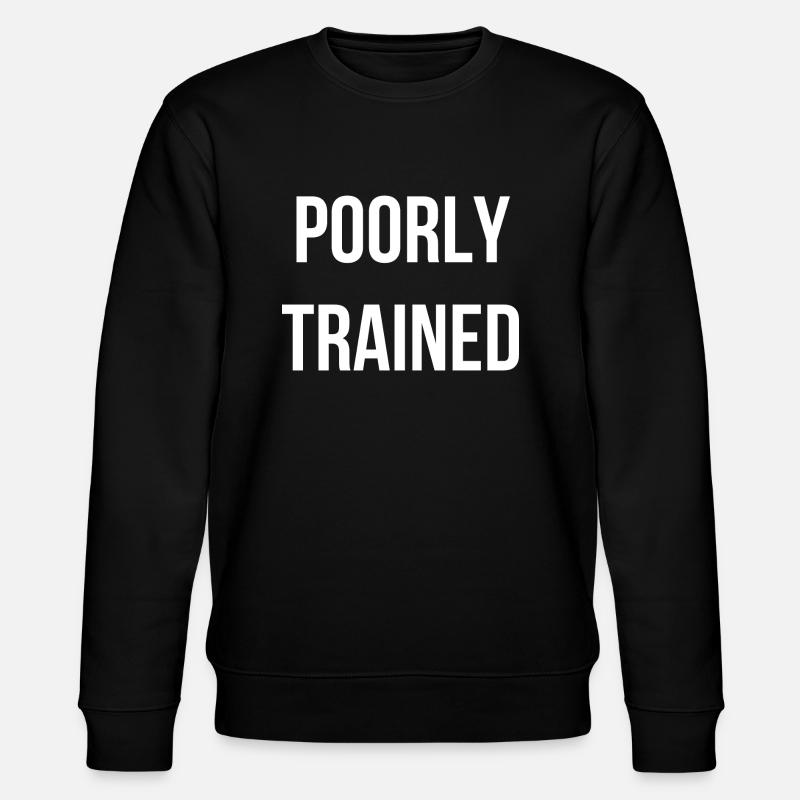 Anglais peu instruit - Sweat bio CHANGER Stanley/Stella Unisexe - noir