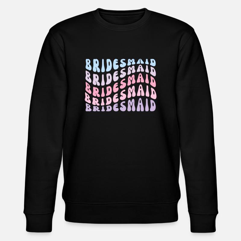Bridesmaid pastel - Sweat bio CHANGER Stanley/Stella Unisexe - noir