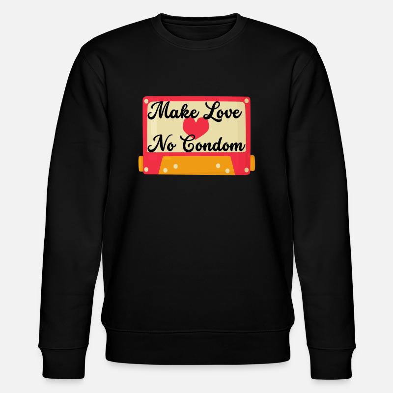 Mixtape des Jahres - Stanley/Stella Unisex Bio-Sweatshirt CHANGER  - Schwarz