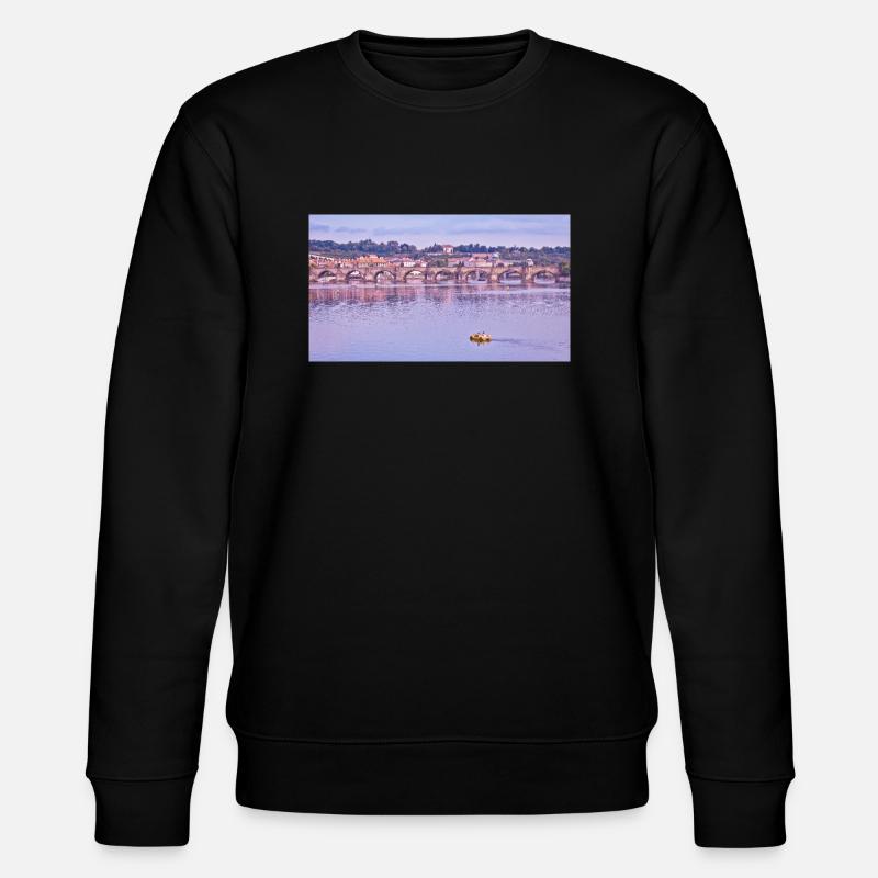 Prag Praha - Stanley/Stella Unisex Bio-Sweatshirt CHANGER - Schwarz