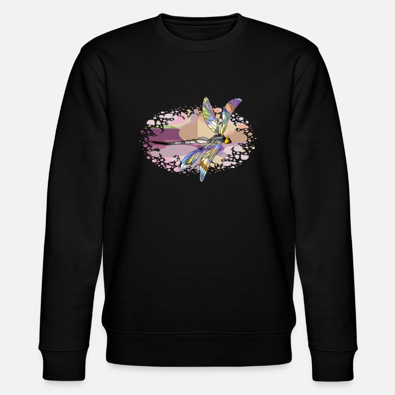 Libelle - Stanley/Stella Unisex Bio-Sweatshirt CHANGER  - Schwarz