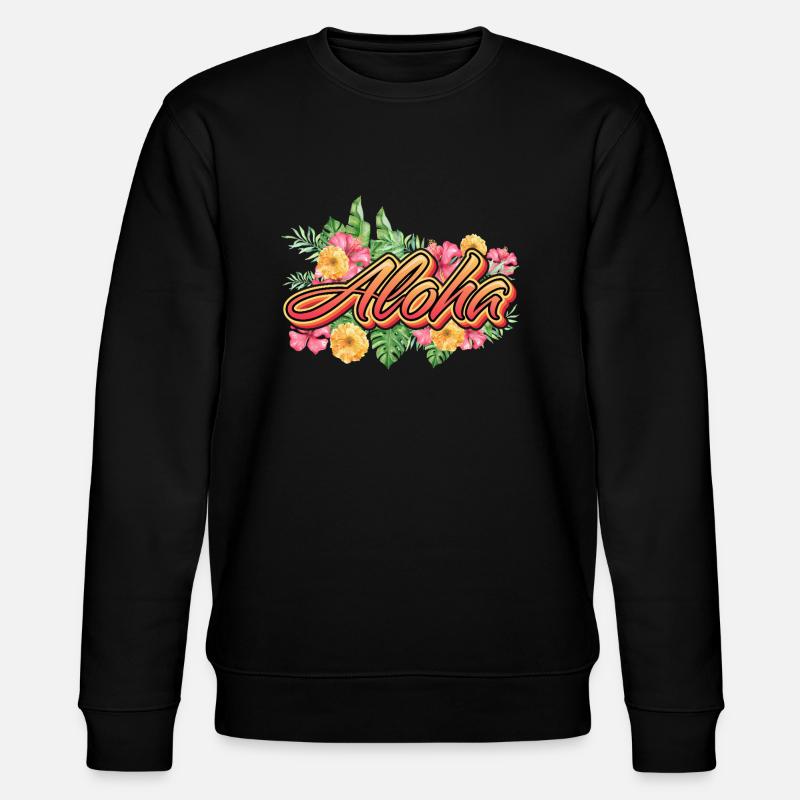Aloha Holiday Hawaii Gift - Sweat bio CHANGER Stanley/Stella Unisexe - noir