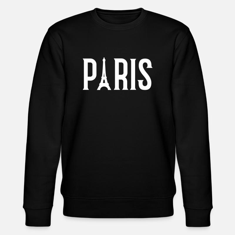 paris - Stanley/Stella Unisex Bio-Sweatshirt CHANGER  - Schwarz
