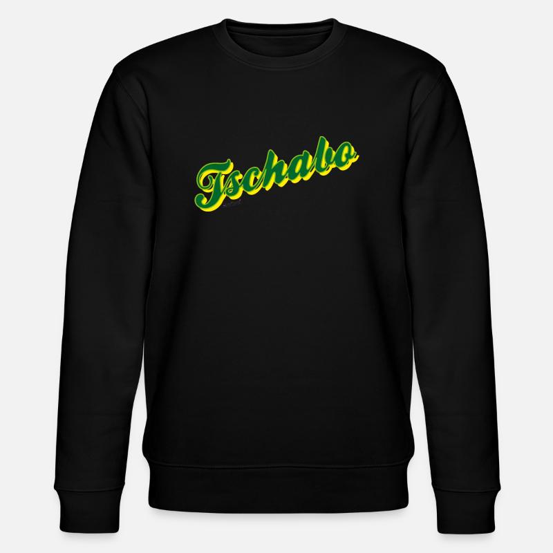 Tschabo - Stanley/Stella Unisex Bio-Sweatshirt CHANGER  - Schwarz