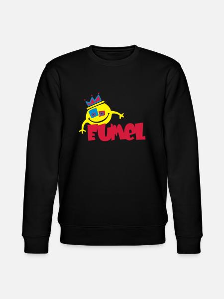 EUMEL - Stanley/Stella Unisex Bio-Sweatshirt CHANGER - Schwarz