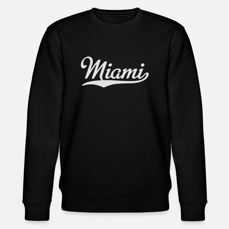 Miami - Stanley/Stella Unisex Bio-Sweatshirt CHANGER  - Schwarz