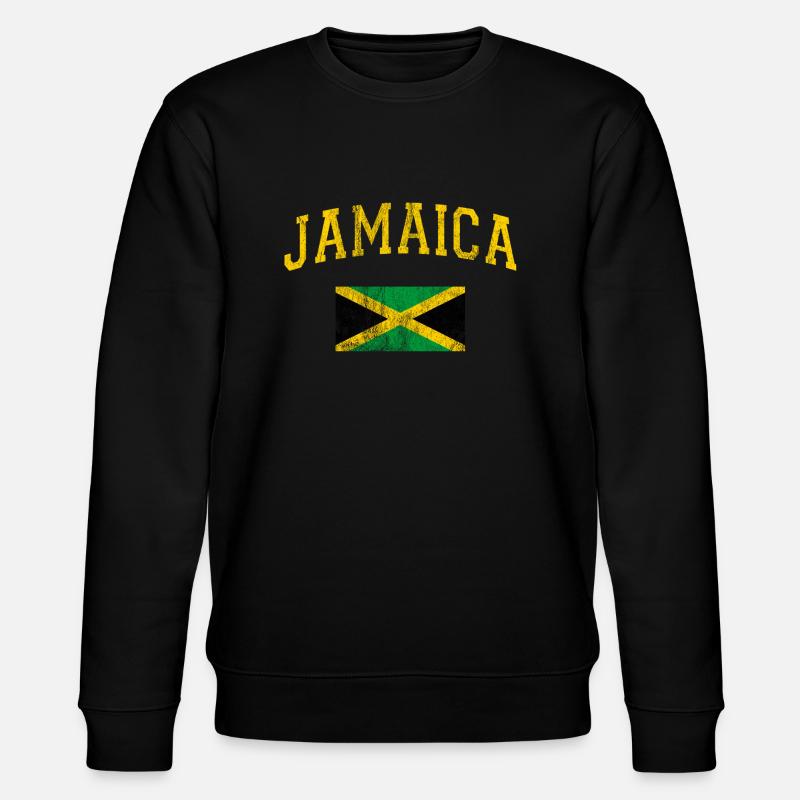 Drapeau de la Jamaïque - Sweat bio CHANGER Stanley/Stella Unisexe - noir