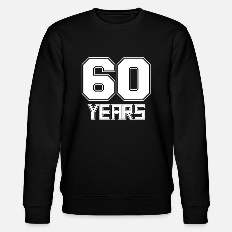 60 ans - Sweat bio CHANGER Stanley/Stella Unisexe - noir