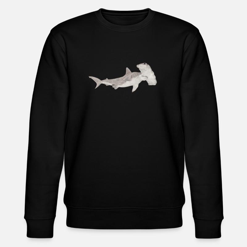 Grand requin-marteau, requin, requin - Sweat bio CHANGER Stanley/Stella Unisexe - noir