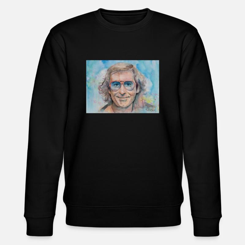 Ivan Graziani - Stanley/Stella CHANGER Unisex Organic Sweatshirt - black