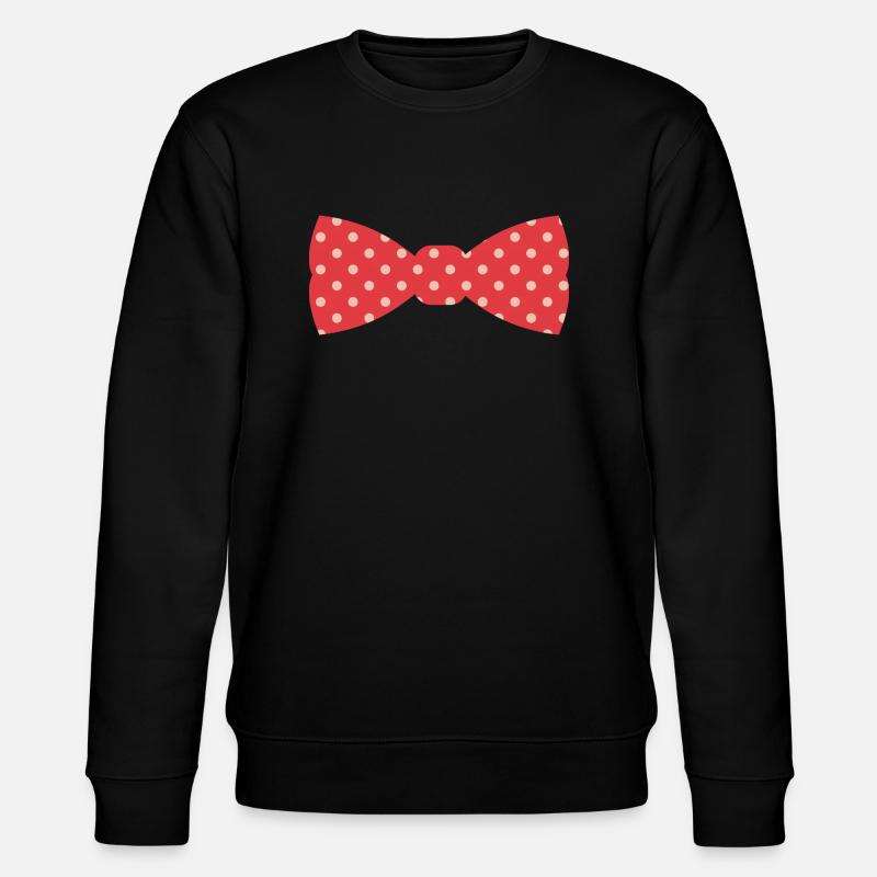 Fliege - Stanley/Stella Unisex Bio-Sweatshirt CHANGER  - Schwarz