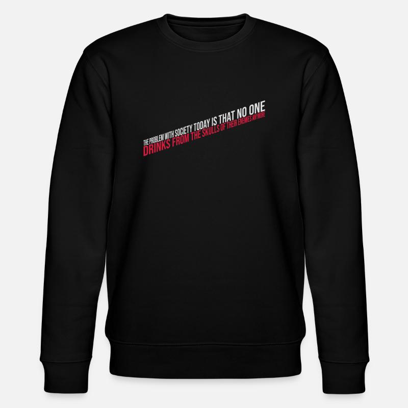 boissons de crânes ennemis - Sweat bio CHANGER Stanley/Stella Unisexe - noir