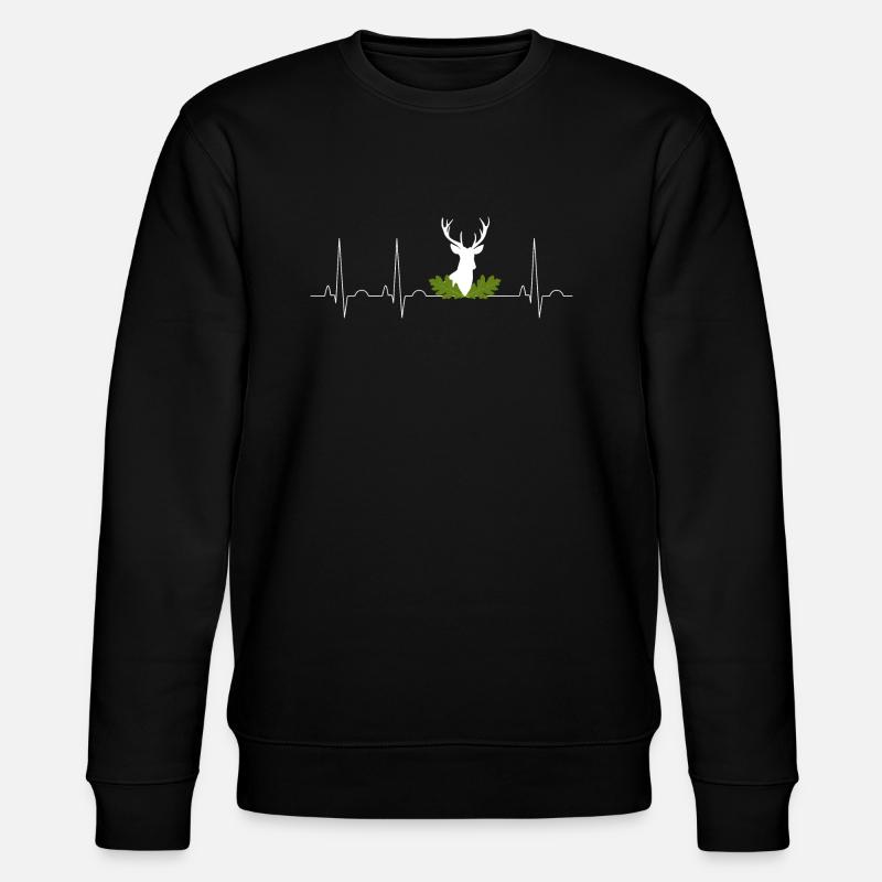 Hunting - Stanley/Stella CHANGER Unisex Organic Sweatshirt - black