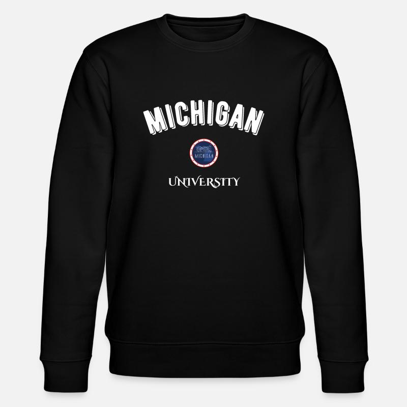 michigan université - Sweat bio CHANGER Stanley/Stella Unisexe - noir