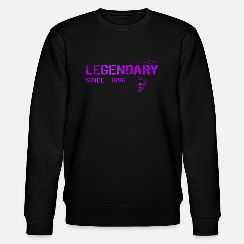 Legendary since 1996 Gift - Stanley/Stella CHANGER Unisex Organic Sweatshirt - black