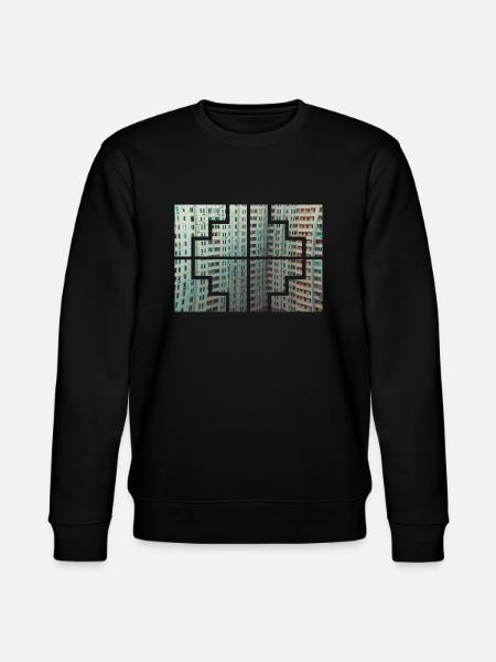 Geometric Collors - Stanley/Stella CHANGER Unisex Organic Sweatshirt - black